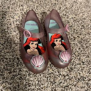 Mini Melissa Ariel Flats sz 9